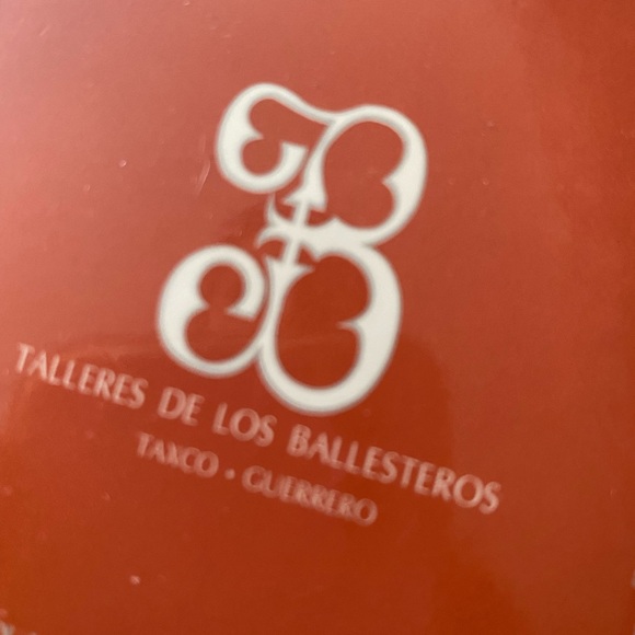 Vintage MM-34 TALLERES DE LOS BALLESTEROS TAXCO 925 Onyx Earrings - Picture 2 of 3